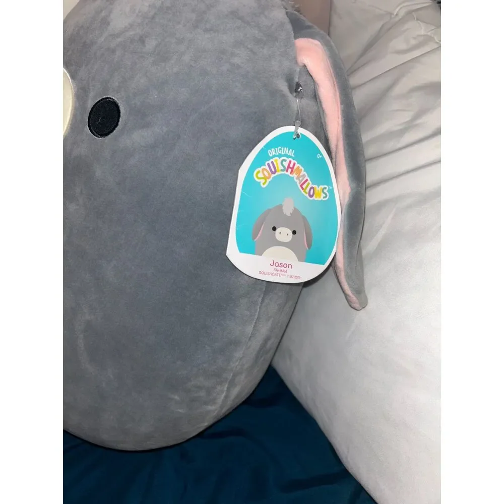 16” Squishmallows Jason the Donkey – NWT